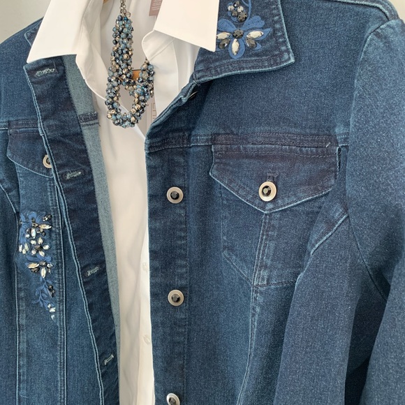 Chico’s Jean jacket - Picture 2 of 3